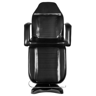 Poltrona cosmetica idraulica A 234 nera — vista dall'alto