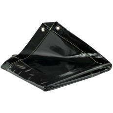 Pulizia della pulizia Fiore della scuola 175 x 175 cm - Nero