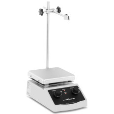 Magnetni laboratorij za mešalnik z ročajem STAND 380C 2000 RPM 120 x 120 mm