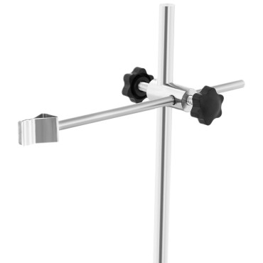 Laboratorio de agitador magnético con un soporte con un asa 380c 2000 rpm. 170 x 170 mm