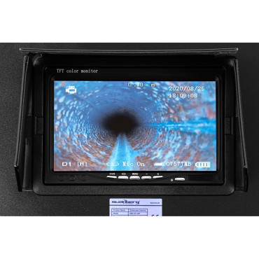Endoscope Diagnostični pregled kamere v kovčku 12 LED TFT 7 '' SD 30 m