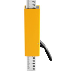 Nivelleerplekken van aluminium + tas 1,3 - 2,4 m