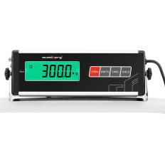 Salvestusplatvorm Kaal 100 x 95 cm LCD RS232 300 kg / 100 g