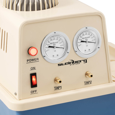 Laboratorní vakuová pumpa s vodním okruhem 2 manometry 15 l 180 W