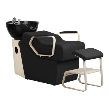 Unité de lavage coiffure Omega Marina noire