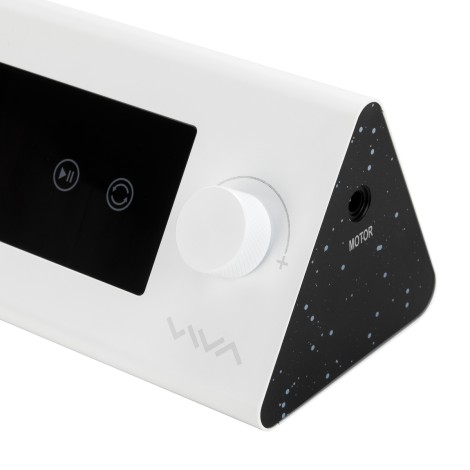 Vrtalka za nohte VIVA 602 S bela — povečava kontrol