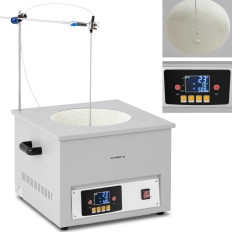 Laboratorievärmekoja med magnetisk mixer + stativ 10 L 1800 rpm 300 C