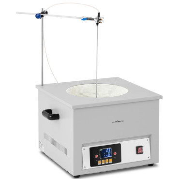 Laboratorievärmekoja med magnetisk mixer + stativ 10 L 1800 rpm 300 C