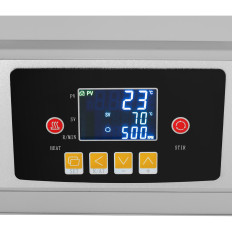 Laboratorievärmekoja med magnetisk mixer + stativ 10 L 1800 rpm 300 C