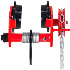 Ročni ročni voziček, suspendiran z verigo 65-110 mm 3 m 1000 kg 1 t