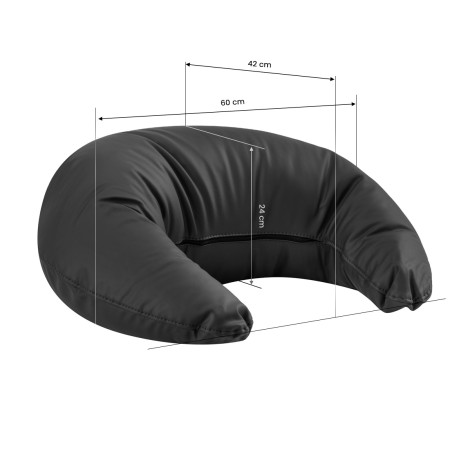 Encosto de cabeça Omega preto
