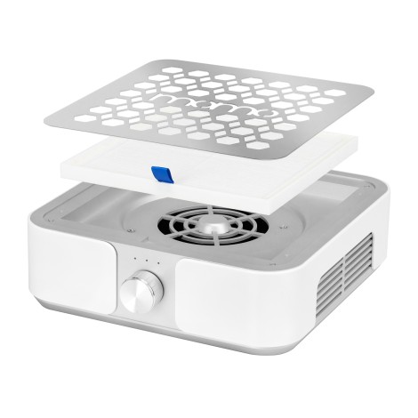 Stofafzuiger Momo P30 60 W wit zilver