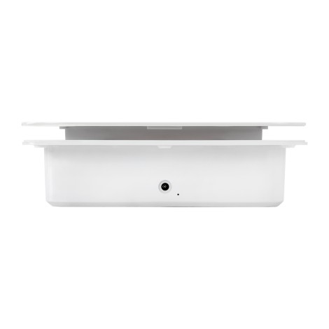 Ενσωματωμένος Απορροφητής Σκόνης Momo P30 60W Λευκός — προβολή από πλάι