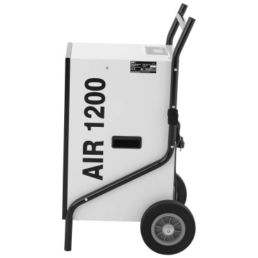 Gaisa dehumidifier. Mitruma absorbētāji. Rūpnieciskā konstrukcija 50 l / 24 h līdz 80 m2