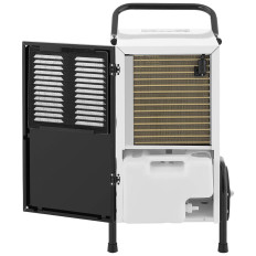 Mobilný priemysel odvlhčovača. 9 l 50 l / 24 h až 80 m2