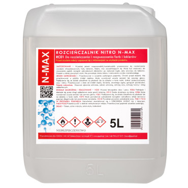 DILUNT SOLVENT NITRO RC-01 N-MAX 5L