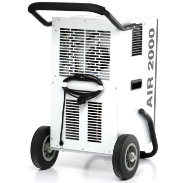 Vzduchový odvlhčovač. Absorbéry vlhkosti. Priemyselná konštrukcia 50 l / 24 H až 70 m2