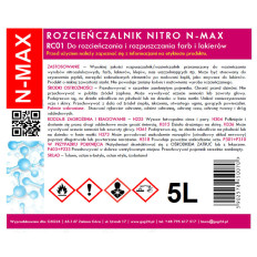 Verdünnungsmittel Lösungsmittel Nitro RC-01 N-MAX 5L
