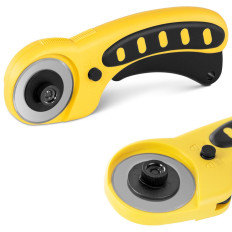 Cuchillo de corte de cuchillas Disco de sastre para cortar papel de cuero de tela mié. 45 mm