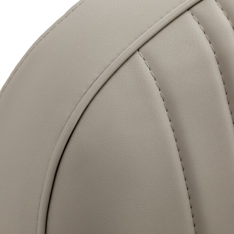 Friseurstuhl Gabbiano Acri beige — Detailaufnahme Rückenlehne