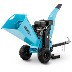 Crumbler Shredder. Guma pre vetvy. Mobilný prístrešok. 12 cm 15 km