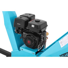 Krähtel-Shredder. Gummi für Zweige. Mobilheim. 12 cm 15 km