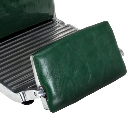 Frizerska stolica Gabbiano Royal X zelena — detaljni prikaz sjedala