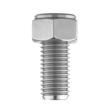 Supporto lampada lente d'ingrandimento a tubo in acciaio inox — vista frontale
