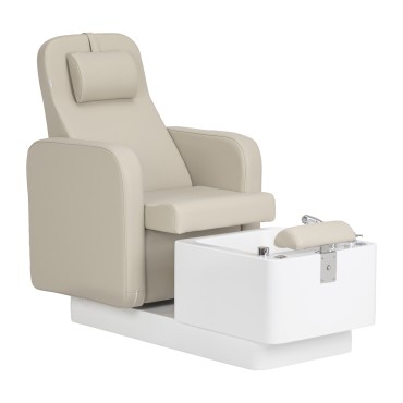 Pedicure-Sessel SPA Sillon Elysia Creme — Seitenansicht