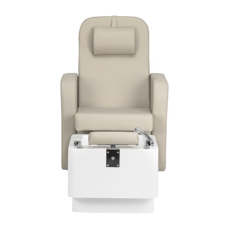 Pedicure-Sessel SPA Sillon Elysia Creme — Vorderansicht