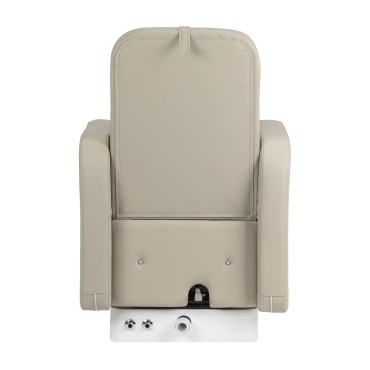 Pedicure-Sessel SPA Sillon Elysia Creme — Rückansicht
