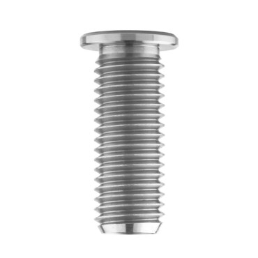 Inox-putkimagneettilampun pidike — lähikuva pinnasta