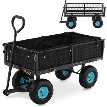 Garden trolley folded with...