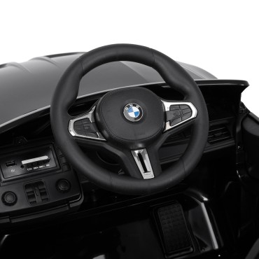 Barnstol för frisör i bilform Gabbiano BMW — närbild av handtag