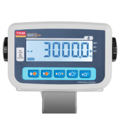 Veterinarska lestvica izumilni platforme z živalsko kletko 3000/1 kg 110x240 cm LCD