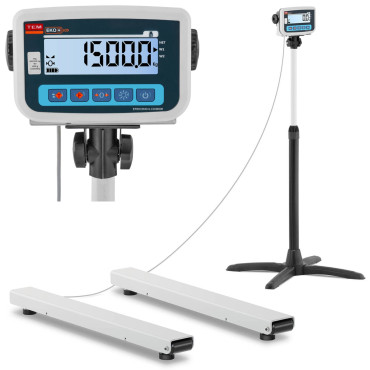 Boj proti teži palete premoga umerjena 1500 / 0,5 kg 12x120 cm lcd