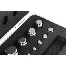Poids étalons de masse de calibration pour balances OIML classe E2 1-500 g ENSEMBLE 24 pièces