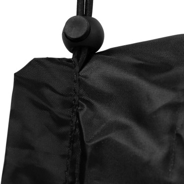 Beskyttende deksel til hage Decker Terrace Black 18x6x23 cm