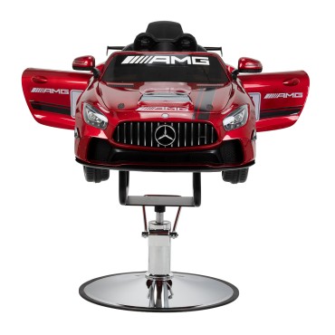 Silla infantil para peluquería con forma de coche Gabbiano Mercedes — vista frontal