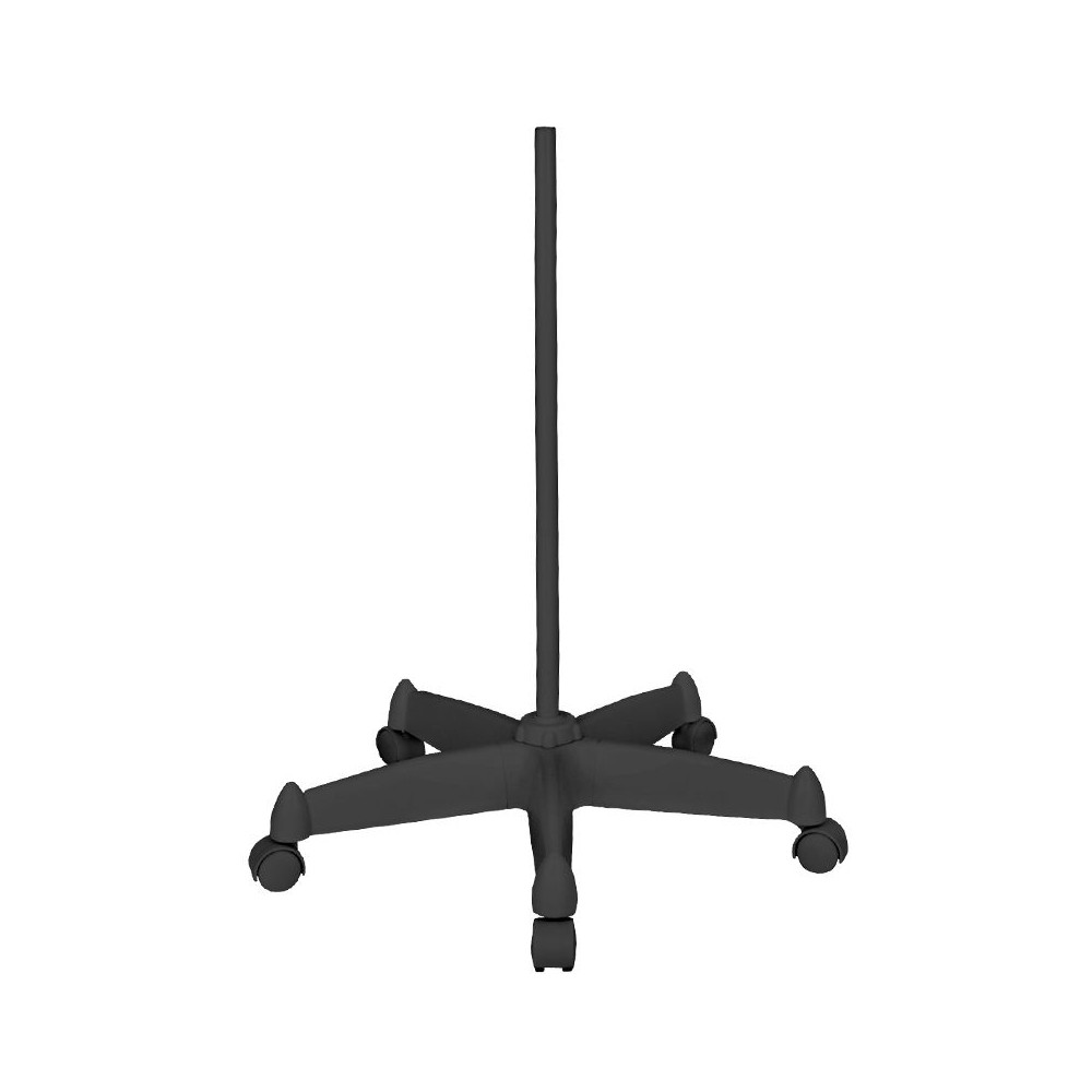Supporto da terra Black Moonlight per lampade lente d'ingrandimento — primo piano della base