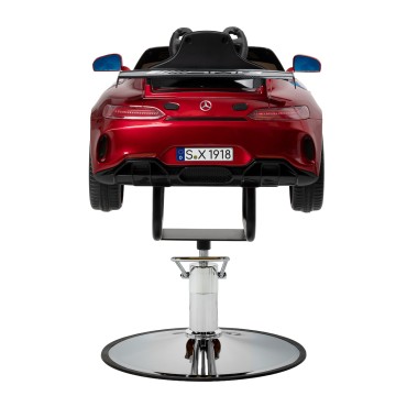 Children's car-shaped hairdressing chair Gabbiano Mercedes — rear view