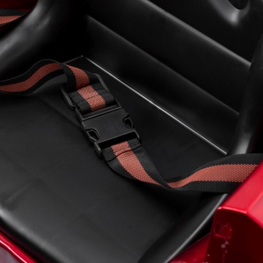 Poltroncina parrucchiere per bambini a forma di auto Gabbiano Mercedes — primo piano della seduta