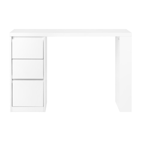 Escritorio cosmético G031 blanco — vista frontal