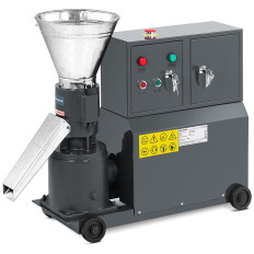 Peleciarka Granulator Pelletsmaskin Sawcin Mobile Matning 3 kW 400 V 100 kg / h Wed. 120 mm