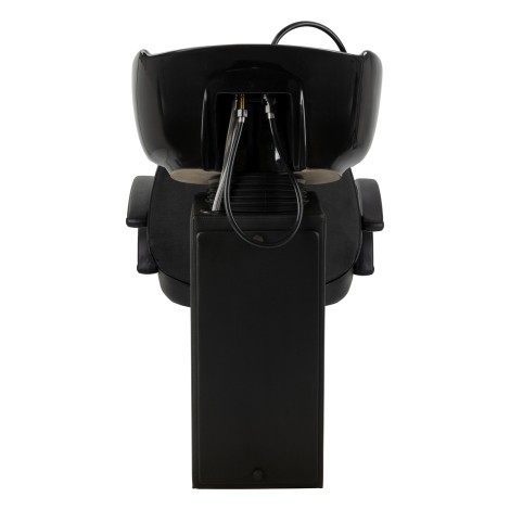 Hairdressing mosóegység Hair System Borneo fekete — elölnézet