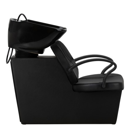 Unité de lavage coiffure Hair System Borneo noir — vue latérale