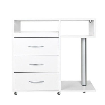Y-300 hvid fodplejeassistent — forfra
