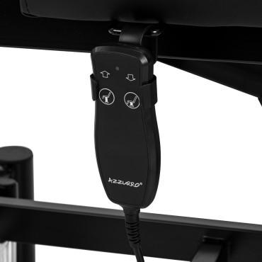 Elektrische Massagetafel Azzurro 684A 1 Motor Zwart — detail bedieningselementen