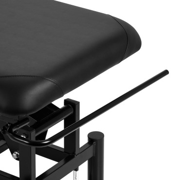 Elektrische Massagetafel Azzurro 684A 1 Motor Zwart — detail armleuning
