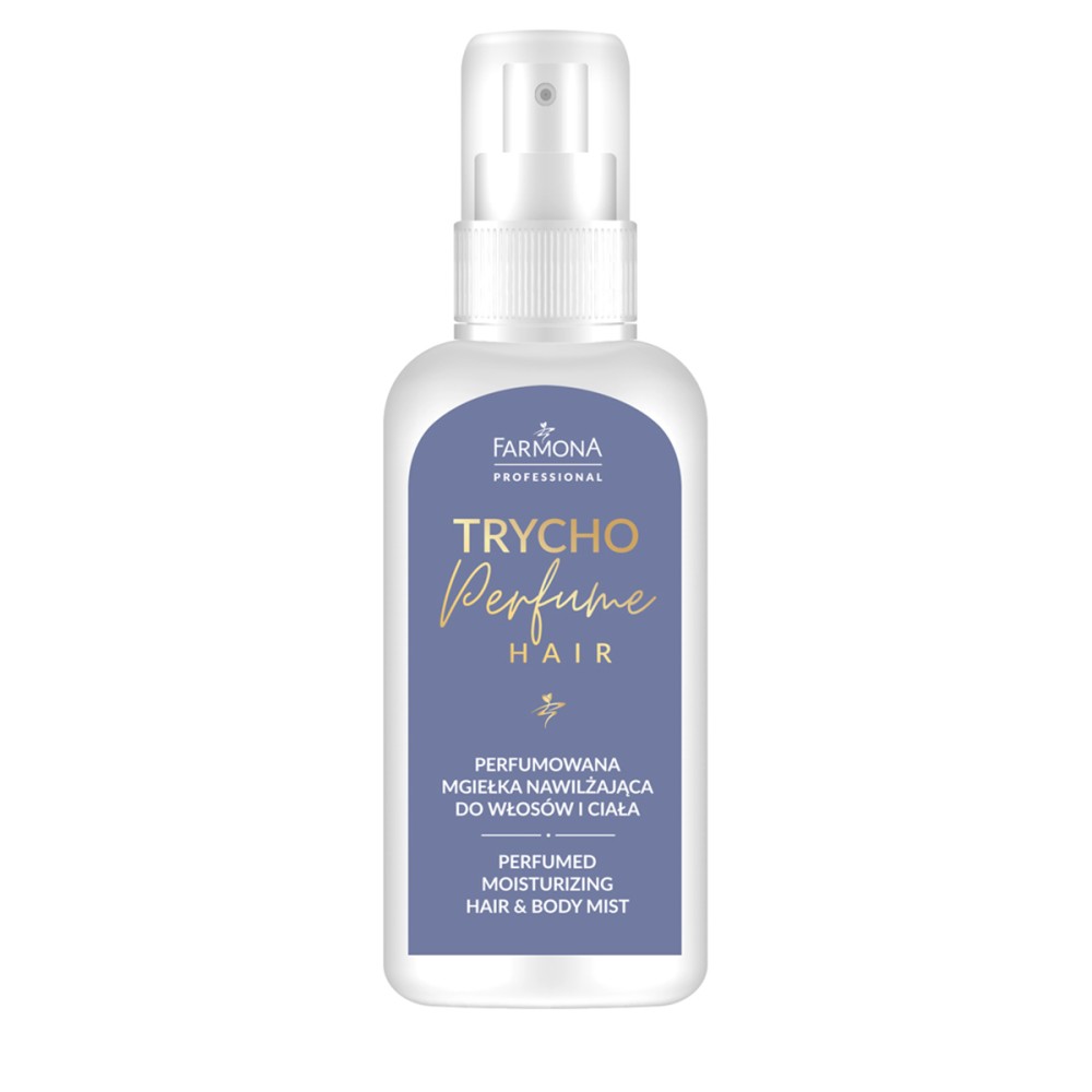 Farmona TRYCHO PERFUME parfumovaný hydratačný sprej na vlasy a telo 50 ml — pohľad spredu